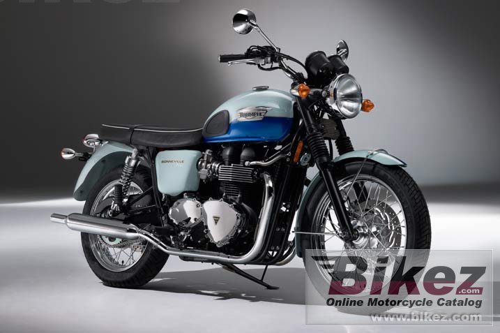 Big Triumph bonneville sixty picture and wallpaper from Bikez.com